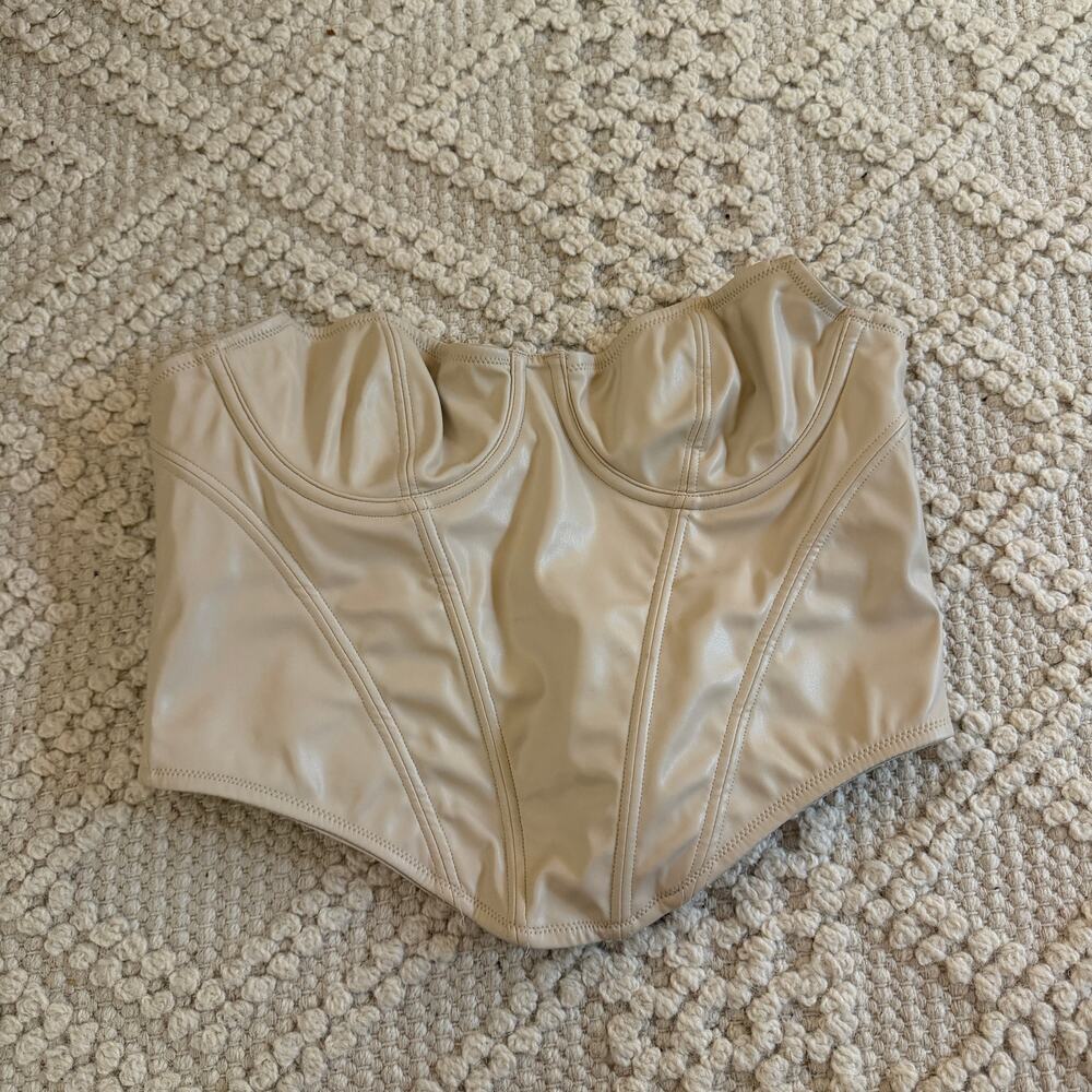 Urban Outfitters Strapless Corset Top